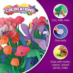 Colorations 9" x 12" Mediumweight Black Construction Paper - Image 2