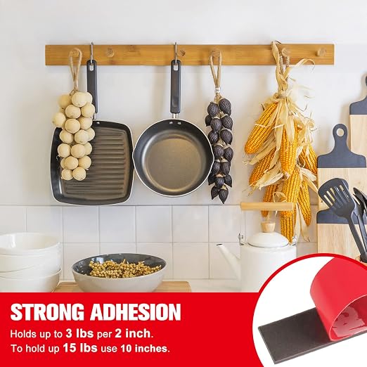 HitLights Double Sided Tape Heavy Duty, Waterproof Strong Mounting Adhesive - Image 2
