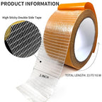 Birllaid Double Sided Fabric Tape Heavy Duty, Double Stick Carpet Tape - Image 2