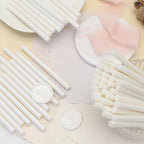 60pcs Wax Seal Sticks, Pearl White Sealing Wax Sticks, HOSEALING Glue Gun Wax - Image 2
