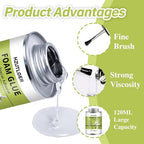120ML Foam Glue Clear Special Adhesive - Image 3