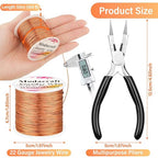 Modacraft 22 Gauge Copper Wire for Jewelry Making - Image 3
