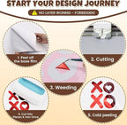 Red Metallic Heat Transfer Vinyl Roll - Image 3