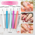 5-Piece Pattern Tracing & Embossing Stylus Set – Dual-Ended Ball Tip Tools - Image 4