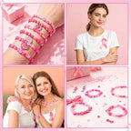 UPINS 2100Pcs Breast Cancer Awareness Beads Kit - Image 7