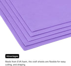 MECCANIXITY EVA Foam Sheets Light Purple 35.4 Inch x 19.7 Inch 2mm Thick Crafts - Image 5