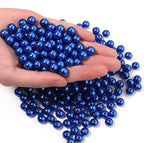 150pcs Blue 12mm Pearl Beads by chuyau