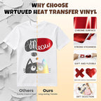 Red Metallic Heat Transfer Vinyl Roll - Image 4
