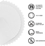 9 x 12 Inch White Foam Sheets Crafts, 2mm Thick. 25 Pack Premium White Foam - Image 2