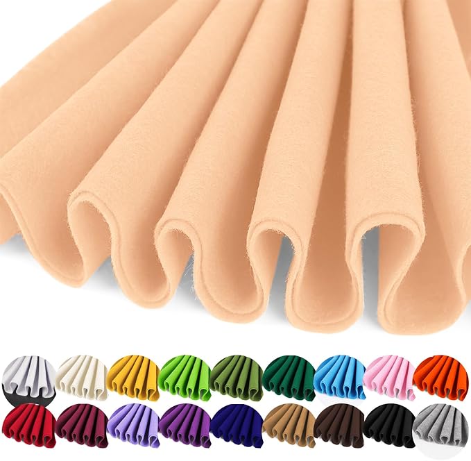 IONTACH 36" X 36" Soft Felt Fabric 1.6mm Thick | Felt Sheets by IONTACH