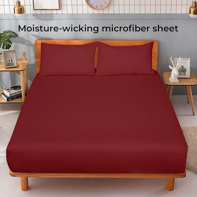 Royale Linens Fitted Sheet Twin - Image 2