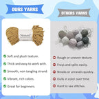 Noocro Amigurumi Crochet Kit for Beginners, Intermediate and Advanced Crocheters - Image 5