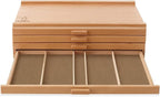 7 Elements 4 Drawer Wooden Artist Storage Supply Box - Image 5
