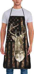 Apron Cooking Chef Work Shop Women Men Baking Decorations Painting Bbq Grilling - Image 2