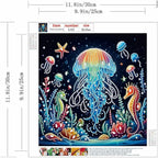 ZQEATRY Jellyfish Special Shape Diamond Art Kits - Image 6
