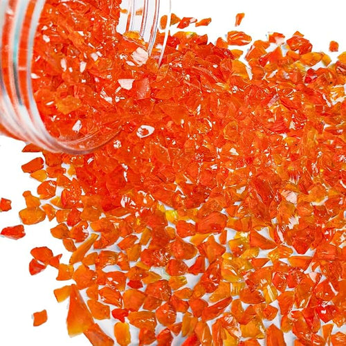 1.3 LB Crushed Glass Sand Broken Pieces Stones by HappyFiller