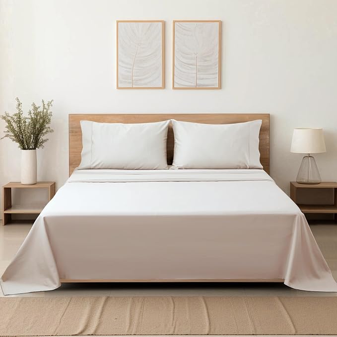 Cotton Full Flat Sheet Only, 600 Thread Count 100% Egyptian Cotton Top Sheet - Image 7