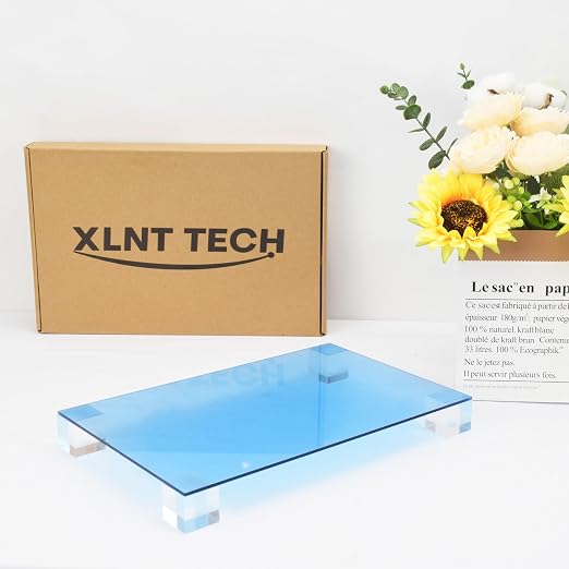 6 PCS Blue Transparent Cast Acrylic Sheets 8" x 12" x 0.118", Plexiglass - Image 6