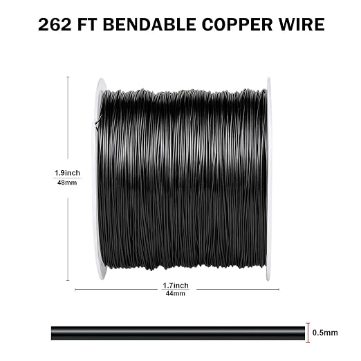 Copper Jewelry Wire Craft 262FT 24 Gauge Metal Wire - Image 2