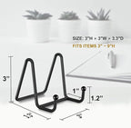 Hoewina Plate Stands for Display, Metal Frame holder stand for Book Holder - Image 2