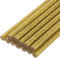 uxcell Mini Hot Glue Sticks for Glue Gun 7mm x 200mm Glitter Gold 12pcs by uxcell