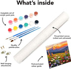 Clendo Landscape Paint by Numbers Kit - Image 7