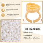 Pretty memory 150 Pcs Glue Rings - Image 4