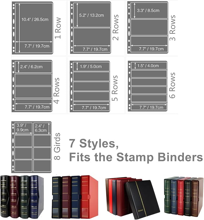MUDOR 10 Sheets Clear Stamp Pages - Image 8
