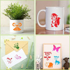 Augshy 56 Pcs Animal Stencils for Painting Craft Drawing Templates for Kids | - Image 6