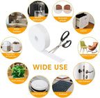 Felt Strips with Adhesive Backing – Furnigear Heavy Duty Cuttable Felt Tape - Image 4