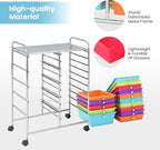 BECOMFORT 15-Drawer Rolling Cart - Image 5
