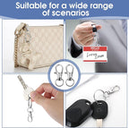 50 PCS in 25 Sets, Metal Swivel Lobster Claw Clasps, Keychain Clip - Image 6
