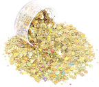 Holographic Chunky Glitter, Licool Craft Glitter - Image 3