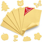 Pastel Yellow Soft Felt Sheets for Crafts, 1.6mm Thick, Kids' Crafts, DIY by Grainear