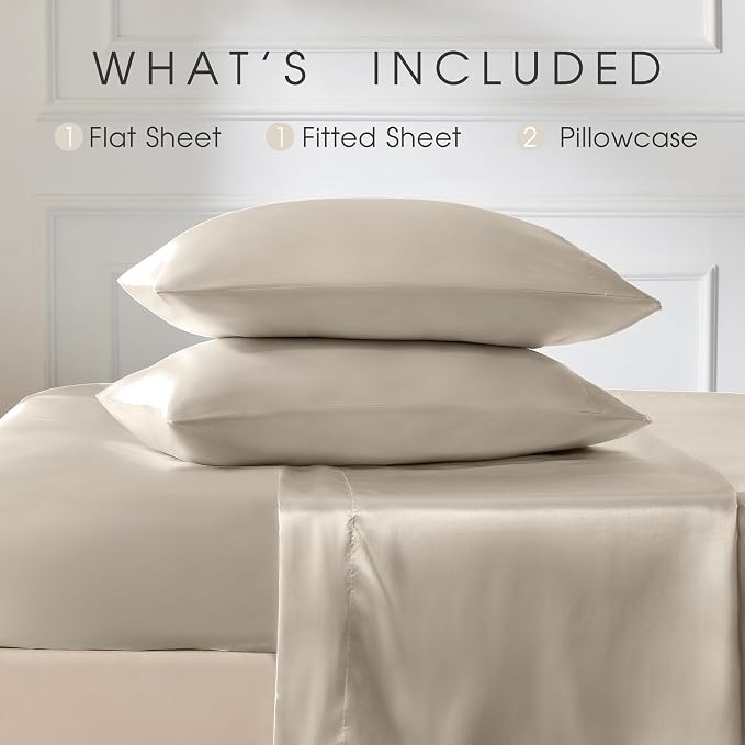 FreshCulture Satin Sheets California King - Image 3