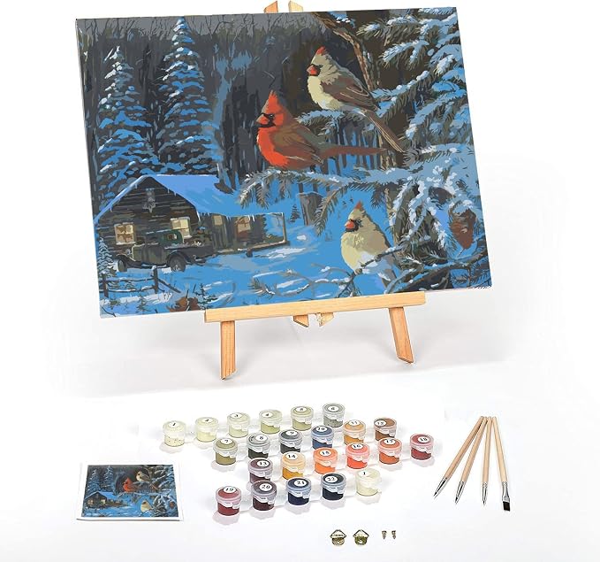 Ledgebay DIY Paint by Numbers Kit by Ledgebay
