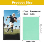 Premium Card Sleeves, 150 Sleeves 2.6''x3.6'' Compatible - Image 2