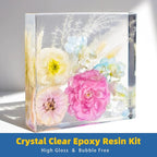 TAKIMO 1 Gallon Crystal Clear Epoxy Resin Kit, Bubble Free Self-Leveling Resin - Image 2