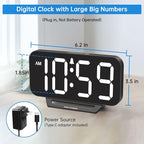 Peakeep Small Digital Alarm Clock - Image 2