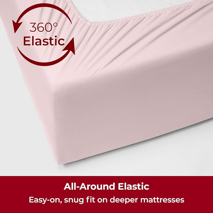 Mellanni Extra Deep Twin Sheets - Image 5