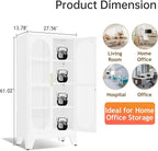 61" H Locking Display Cabinet - Image 2