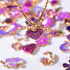 Bulk Gold Enamel Charms for Jewelry Making, Colorful Metal Charms Pendant for - Image 3