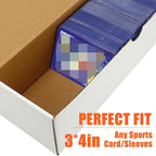 4-Pack • 3200-Count Trading/Gaming Card Box – Fits Toploaders & Sports Cards – - Image 3
