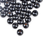 AD Beads Wood Spacer Loose Wooden Craft Beads Big Hole Beads Assorted - Image 2