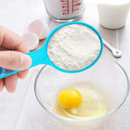 12 Piece Measuring Cups and Spoons Set, Colored Kitchen Measure Tools, Durable - Image 6