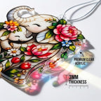 Gifts for Women Acrylic Elephant Ornament - Image 5