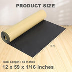 Storystore Closed Cell Insulation Neoprene Foam Sheet, Soundproof 12 x 59 x - Image 2
