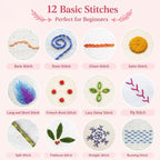 Msvphink Embroidery Stitch Book - Image 2