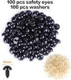 XKDOUS 16mm Safety Eyes, Crochet Eyes - Image 2