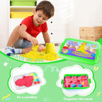 AtMini Play Sand for Kids, 11lbs of 6 Colored Sands, Magic Sand Bulk, Play Sand - Image 5